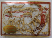 1 Ounce Gift Box of Medium/Small Wild Ginseng Roots (14 to 17 Roots Per Ounce)
